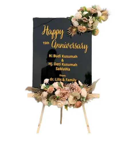 Papan Bunga Akrilik Panti