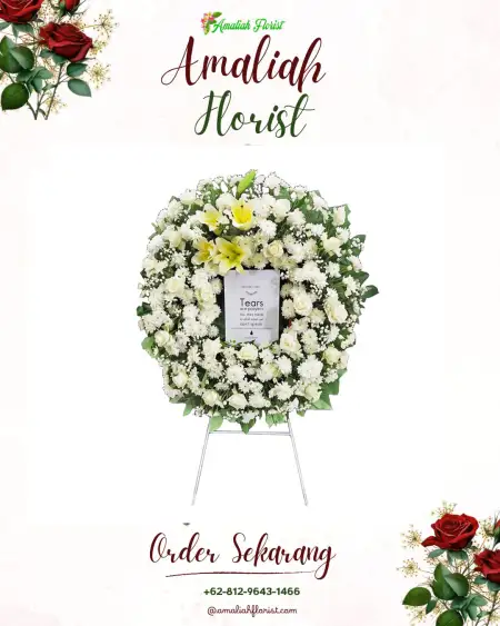 Krans Bunga Duka Panti